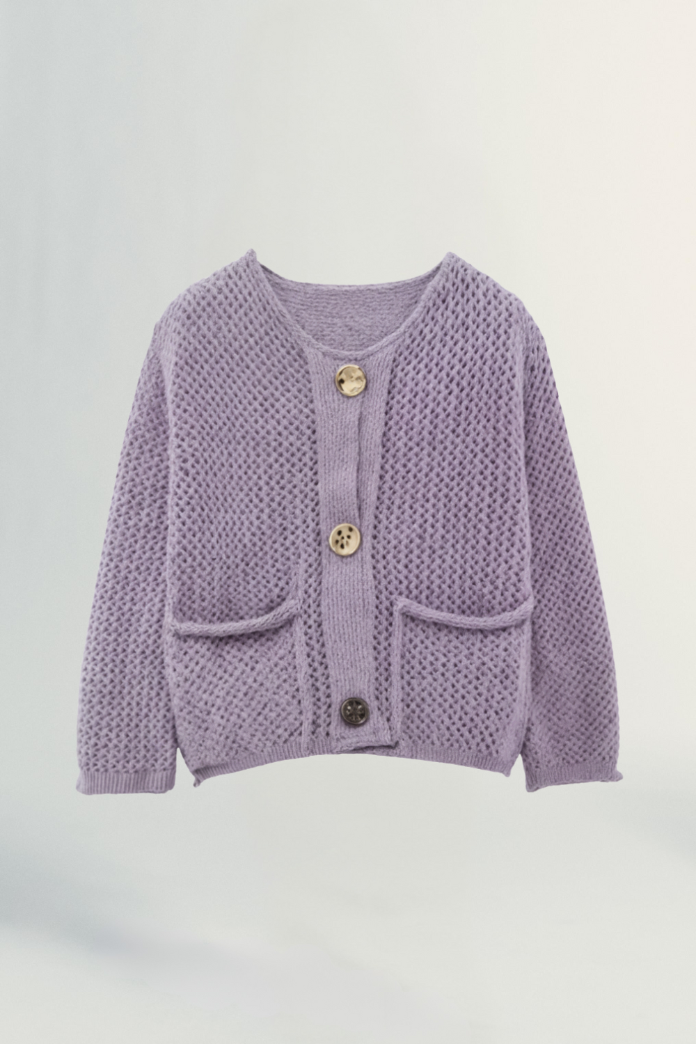 Céleste | Soft Knit Button-Down Cardigan