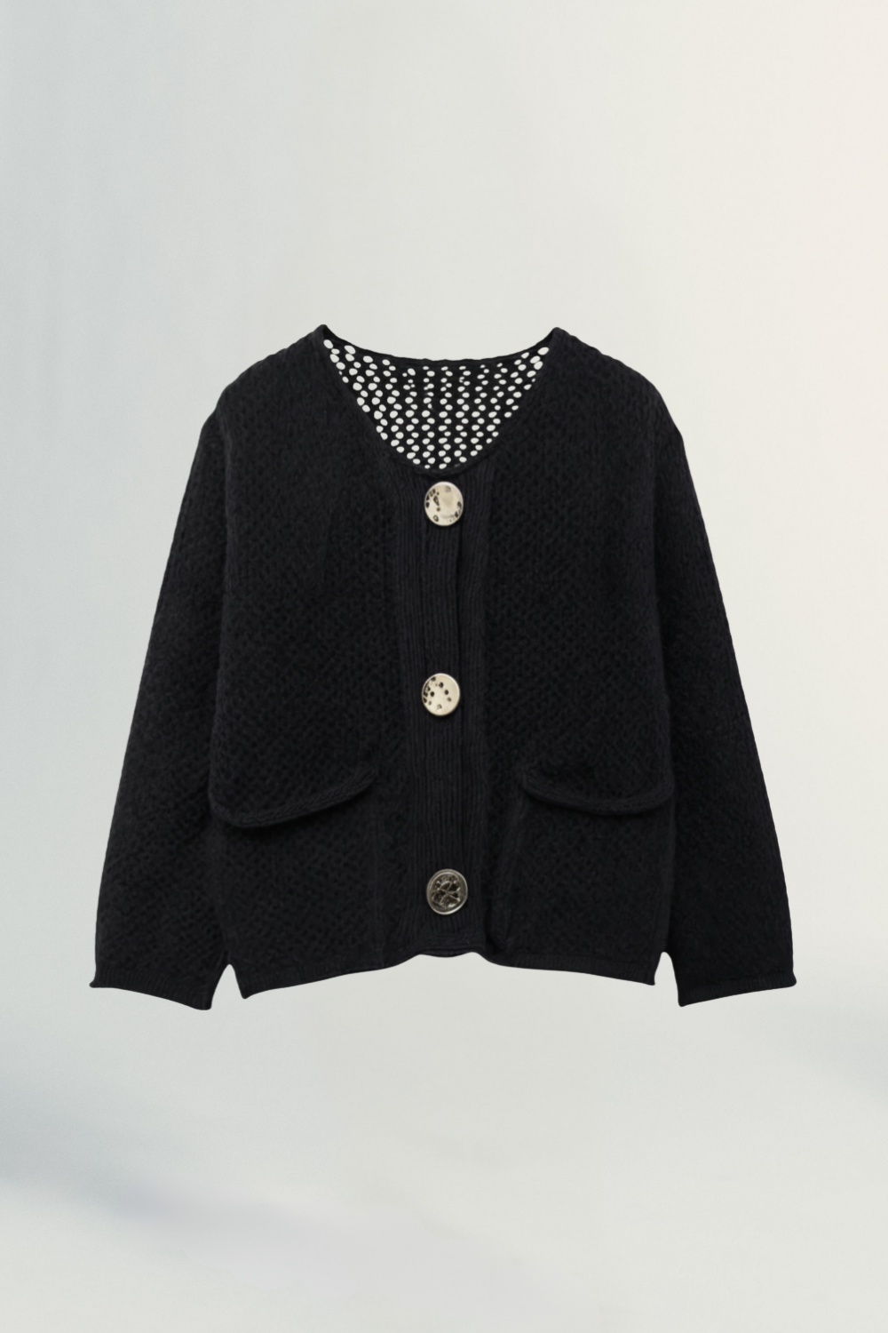 Céleste | Soft Knit Button-Down Cardigan
