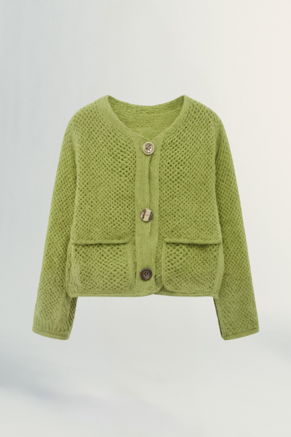 Céleste | Soft Knit Button-Down Cardigan