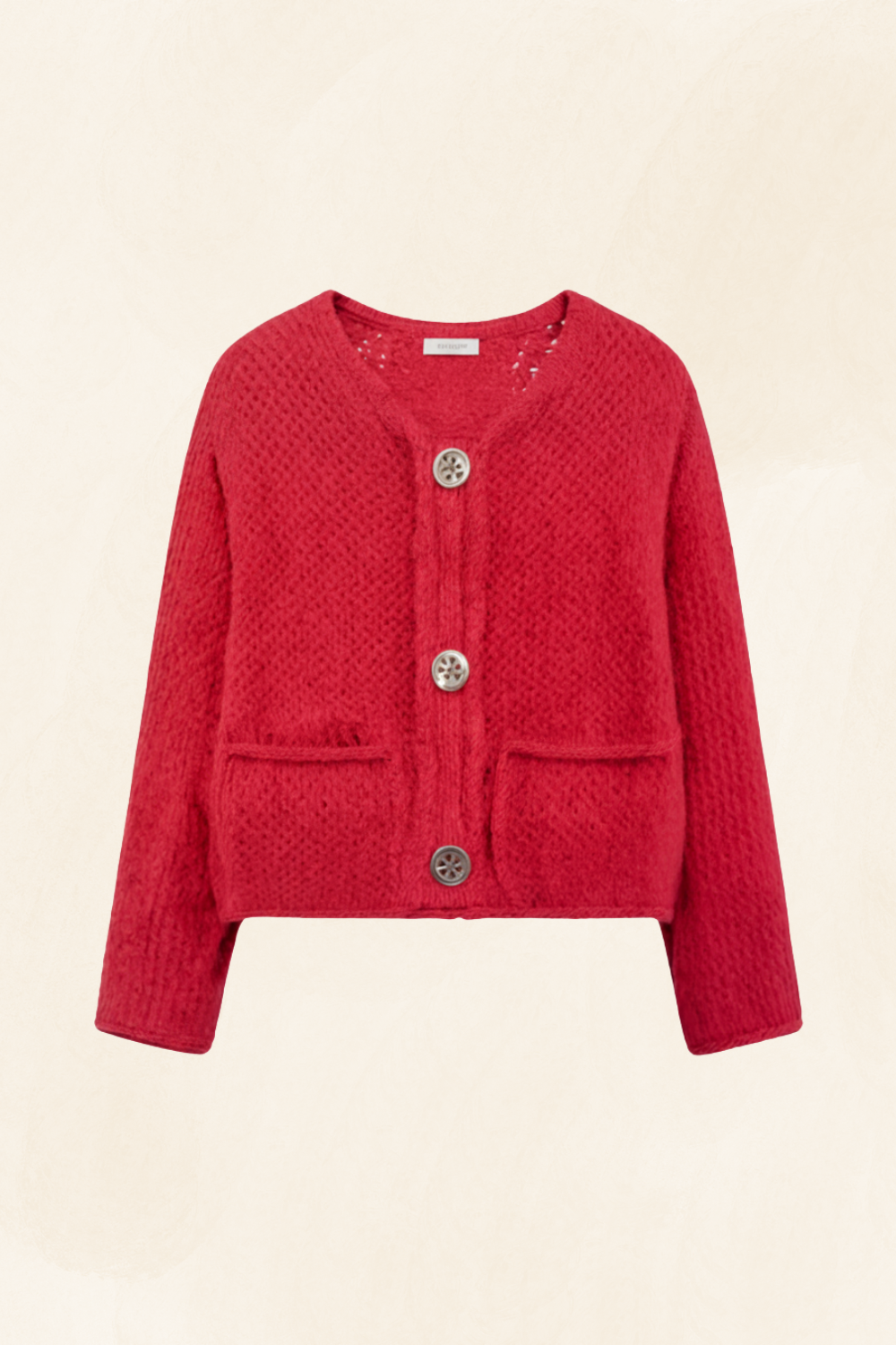 Céleste | Soft Knit Button-Down Cardigan