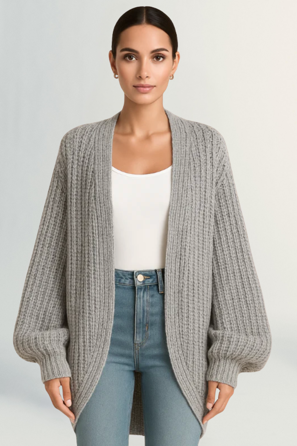 Cléa | Women’s Oversized Knit Cardigan