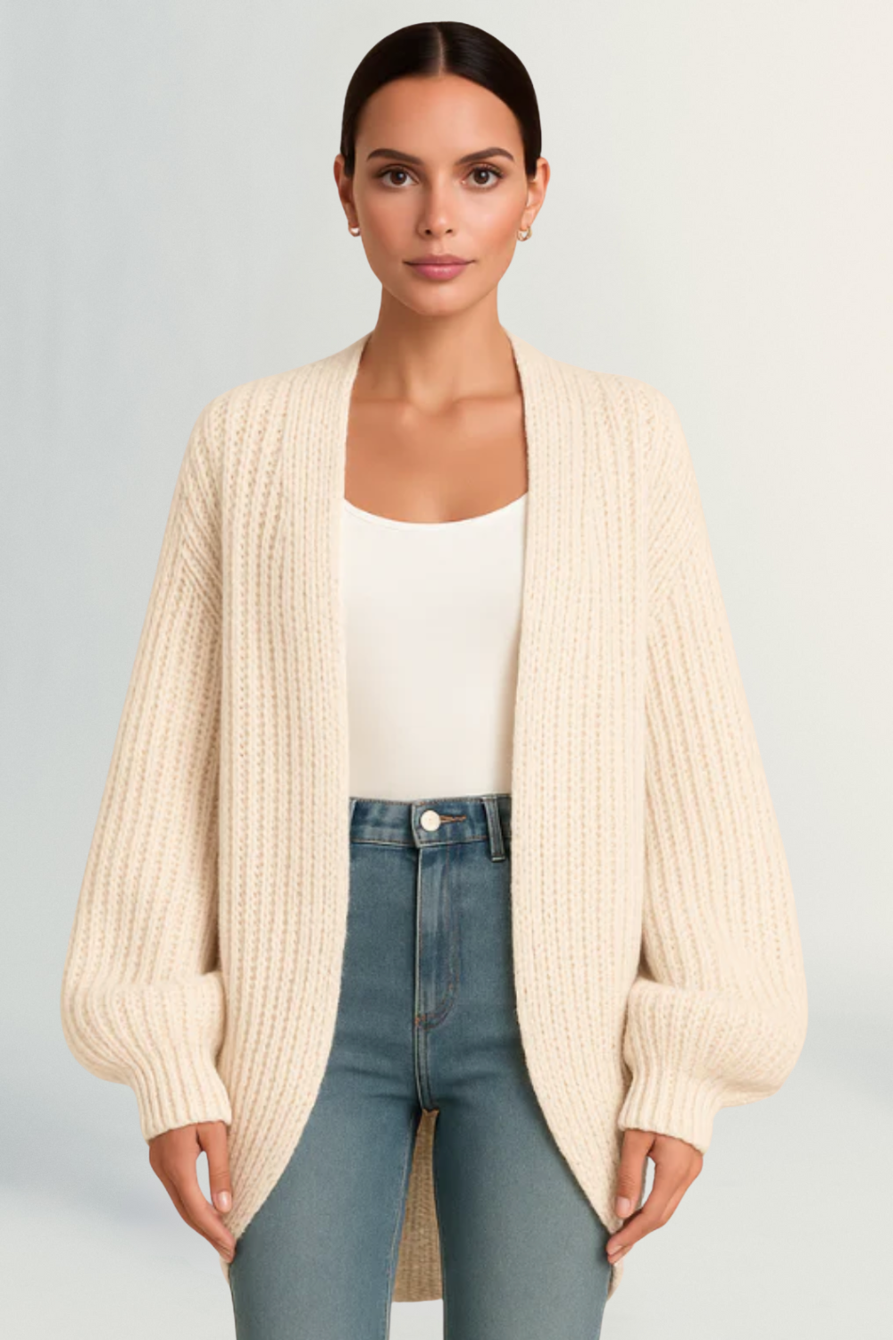 Cléa | Women’s Oversized Knit Cardigan