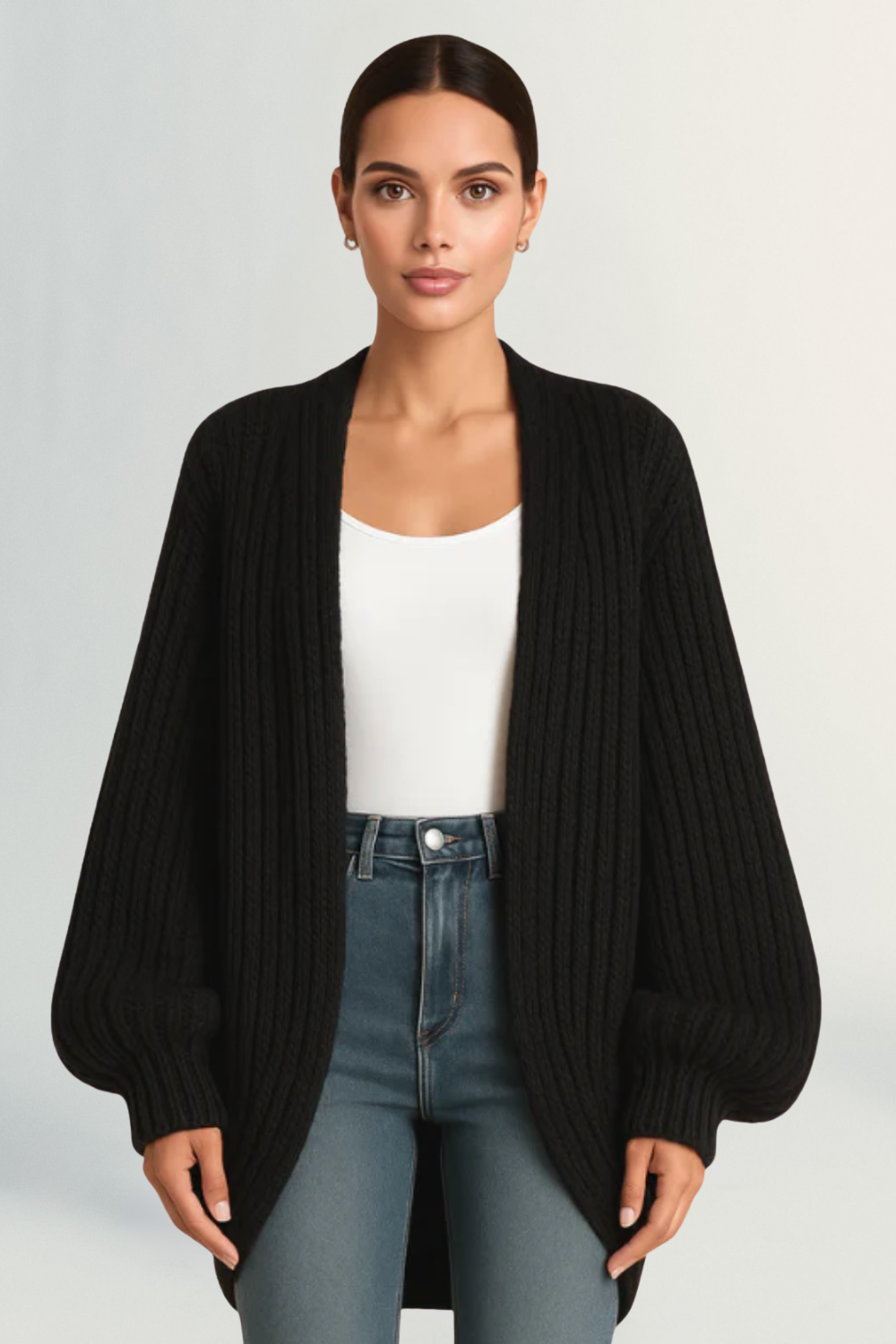 Cléa | Women’s Oversized Knit Cardigan