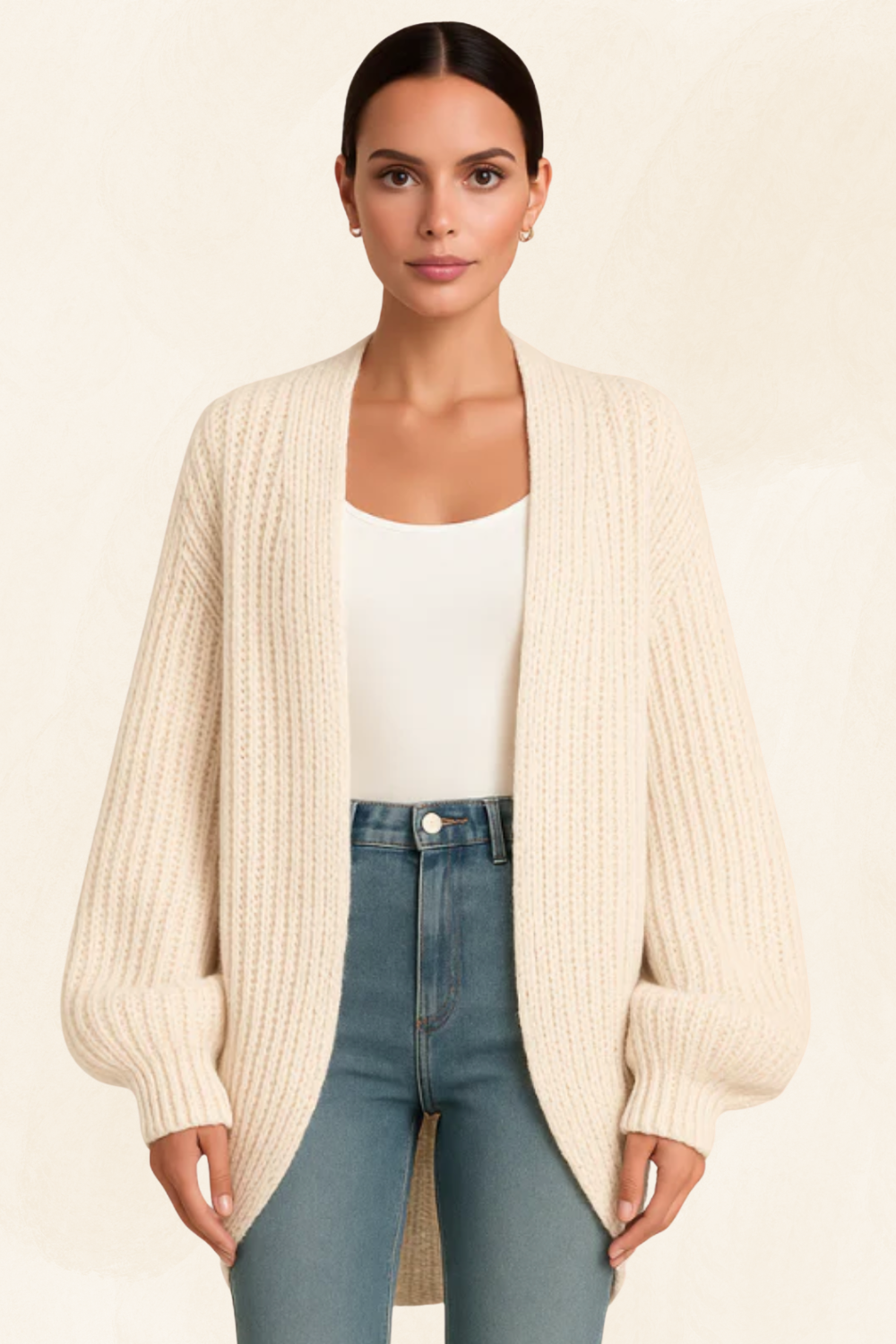 Cléa | Women’s Oversized Knit Cardigan
