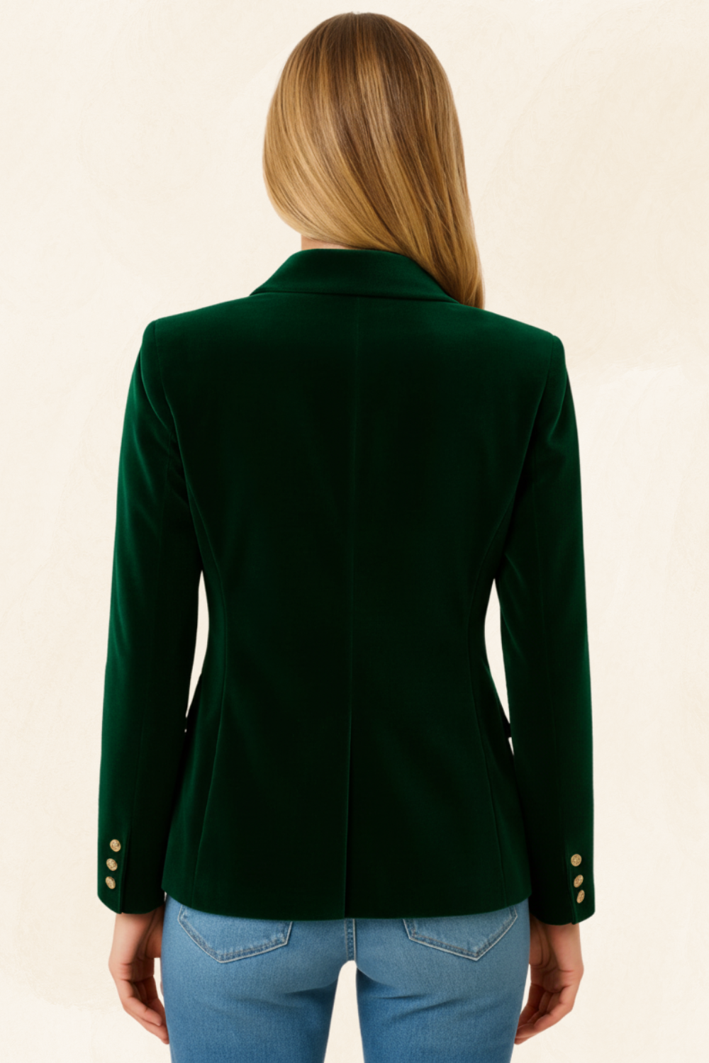 Colette | Women’s Velvet Tailored Blazer