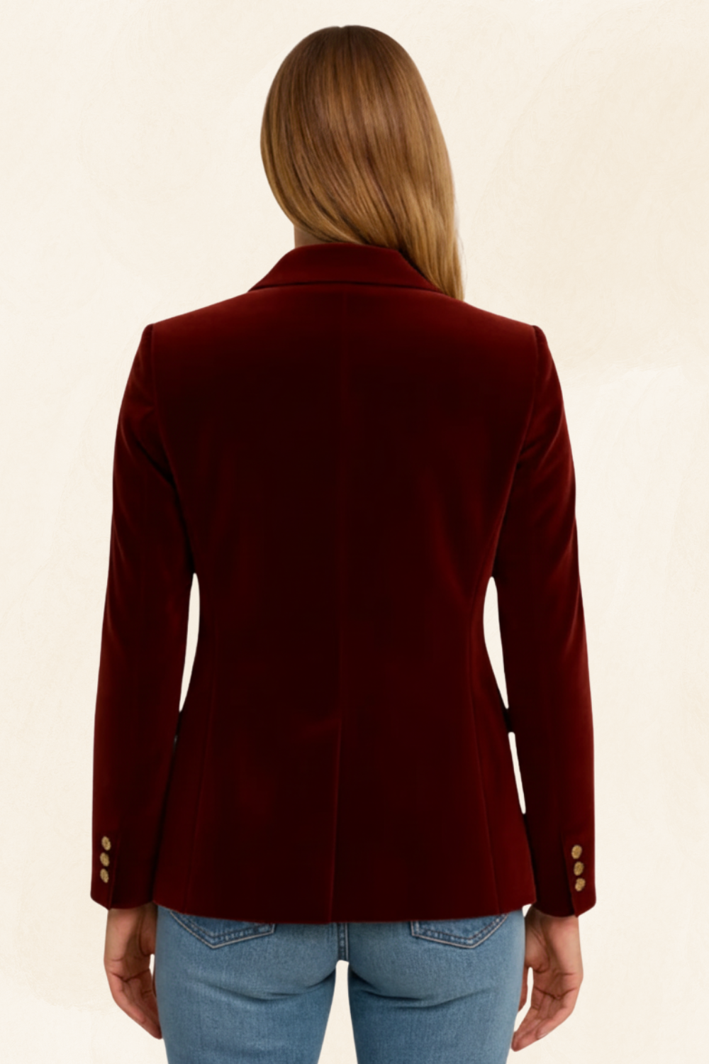 Colette | Women’s Velvet Tailored Blazer