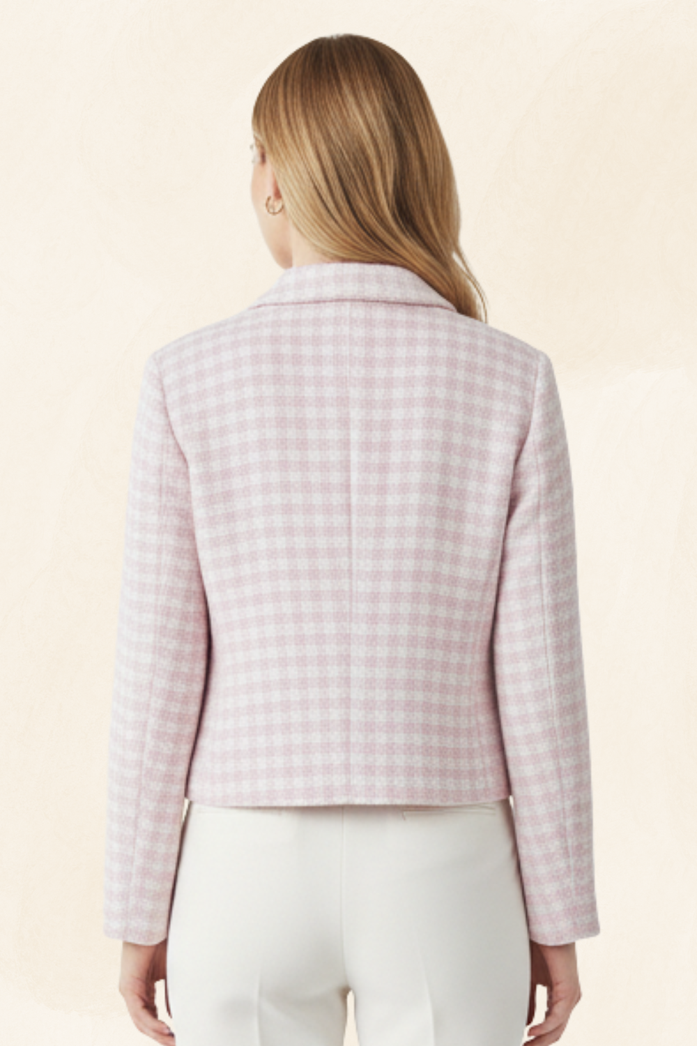 Delphine | Women’s Elegant Tweed Short Blazer