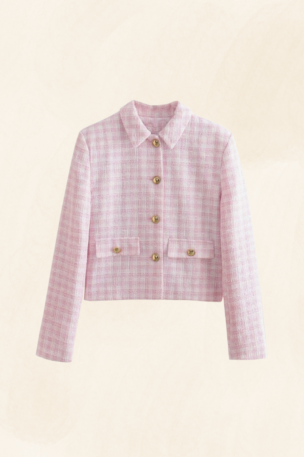 Delphine | Women’s Elegant Tweed Short Blazer