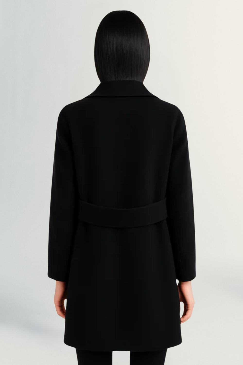 Éliane | Women’s Tailored Wool Long Coat