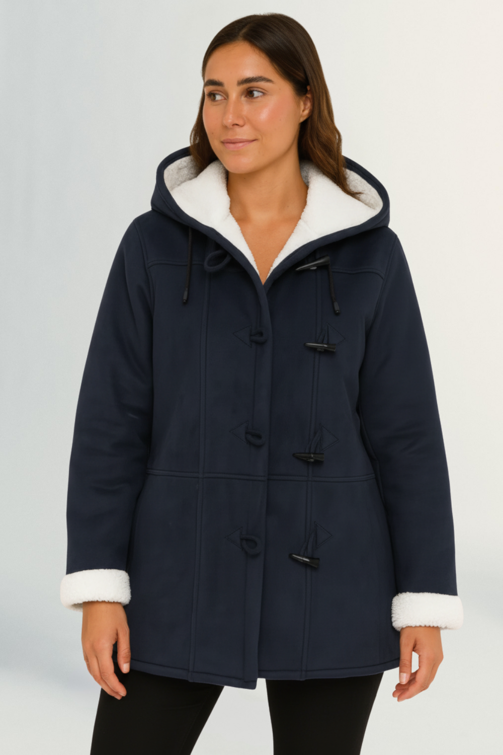 Élodie Claire | Women's Luxe Fleece-Lined Coat