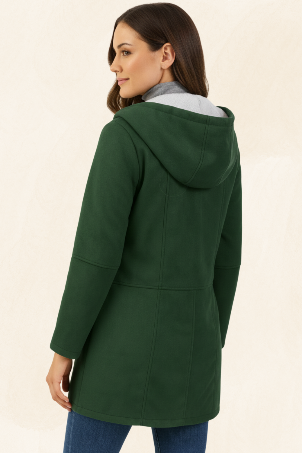 Élodie Claire | Women's Luxe Fleece-Lined Coat