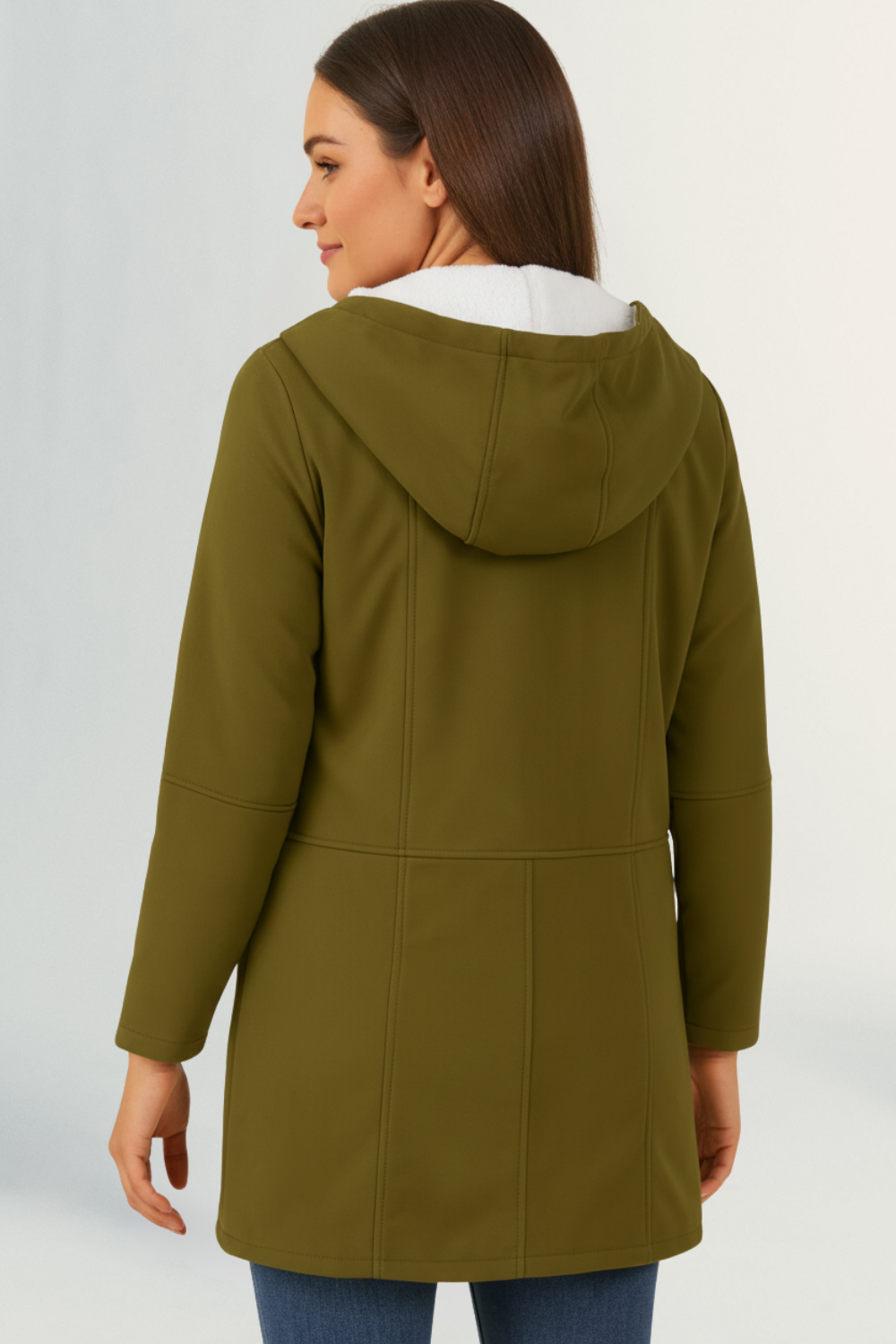 Élodie Claire | Women's Luxe Fleece-Lined Coat