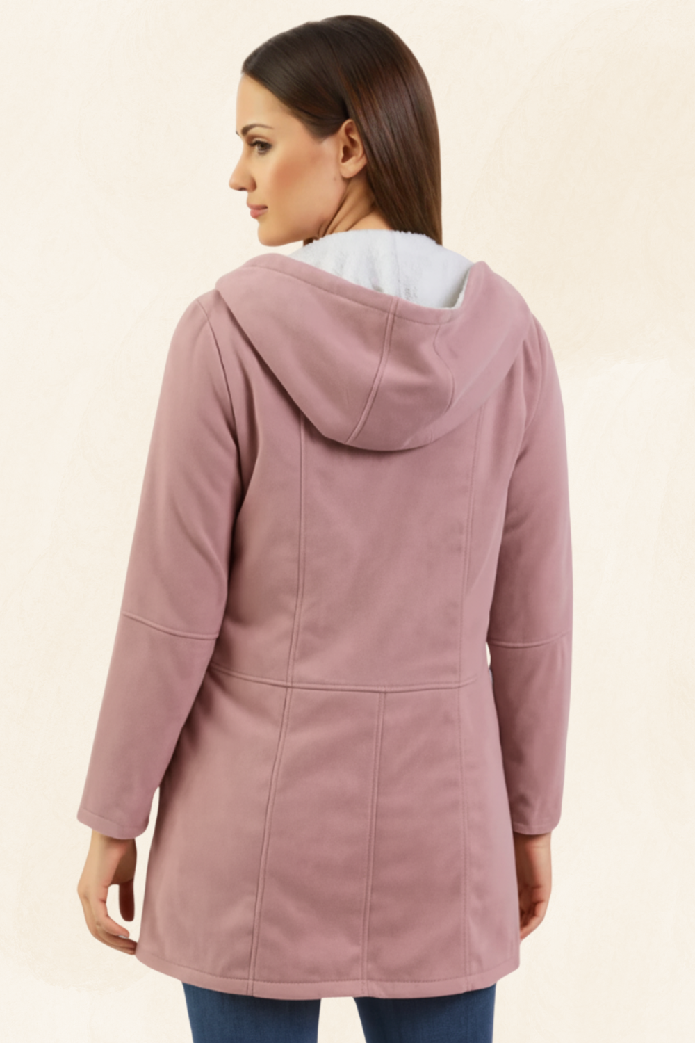 Élodie Claire | Women's Luxe Fleece-Lined Coat