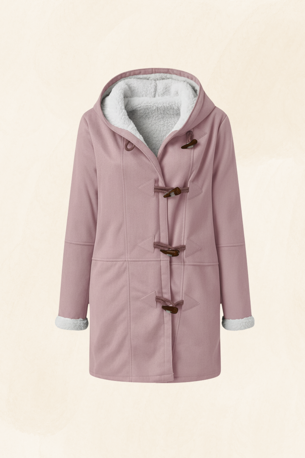 Élodie Claire | Women's Luxe Fleece-Lined Coat