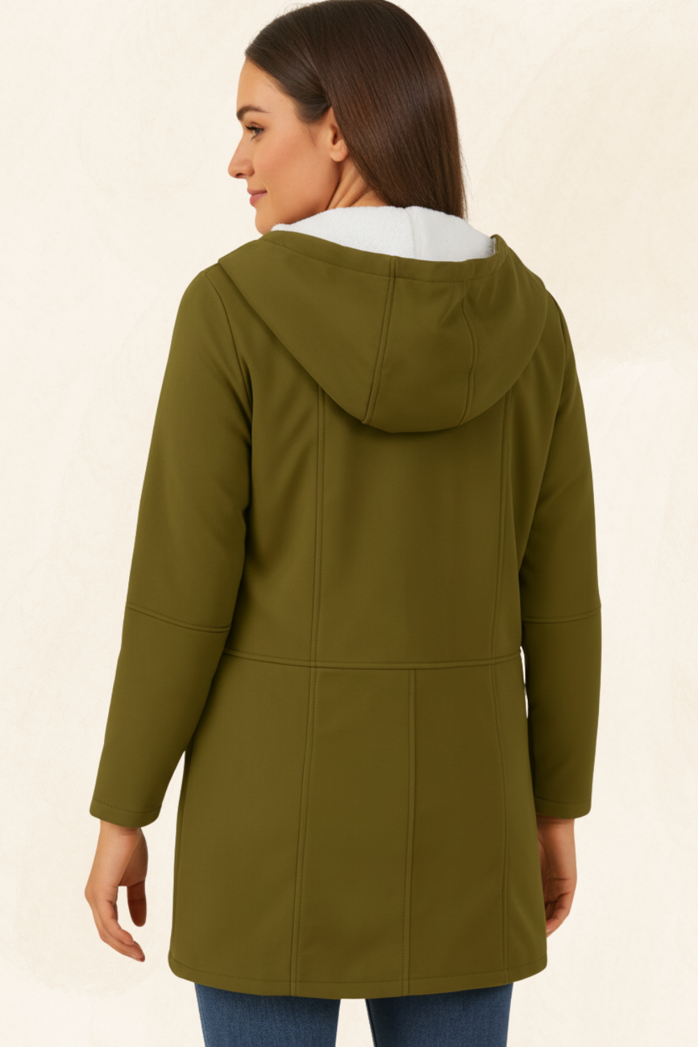 Élodie Claire | Women's Luxe Fleece-Lined Coat