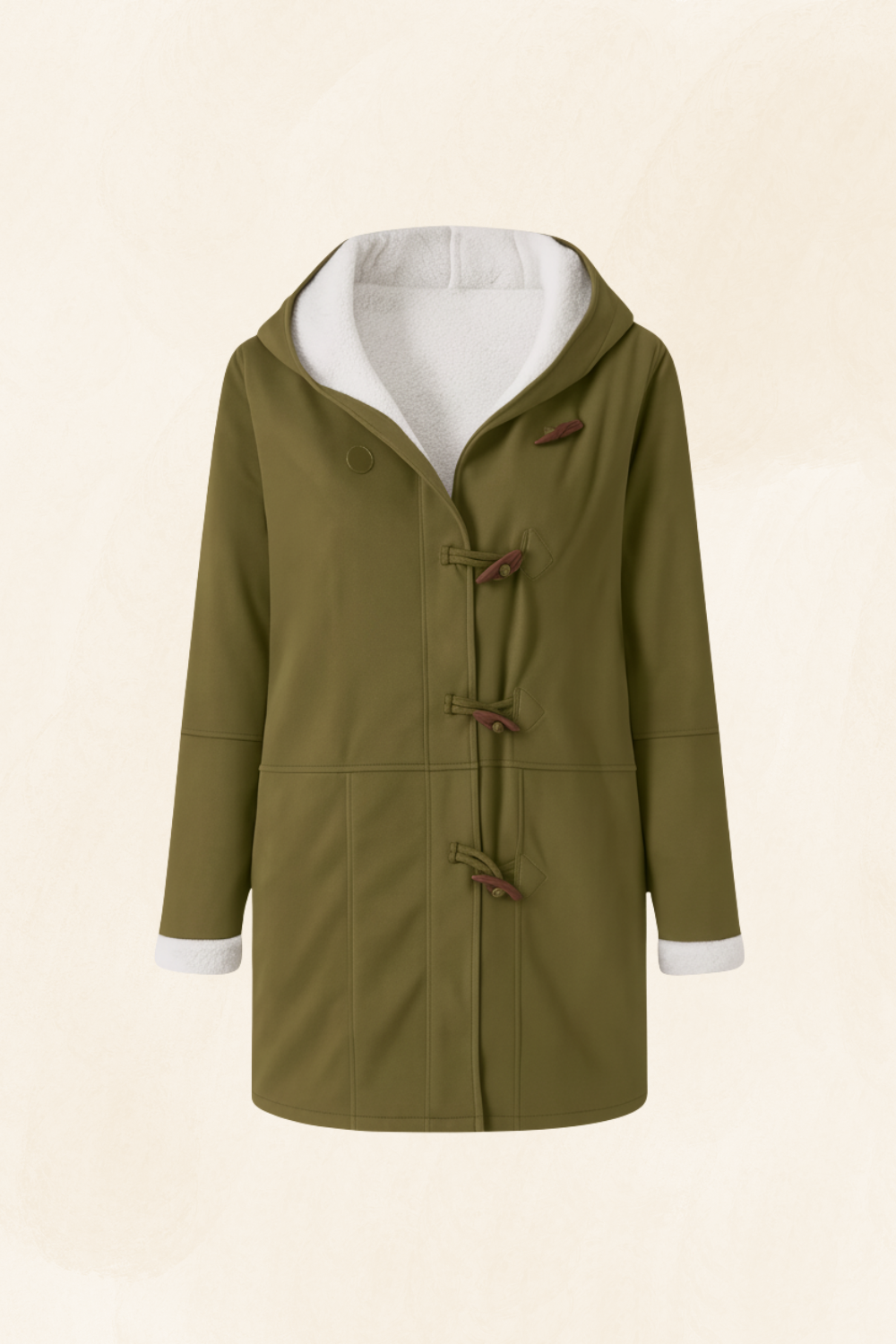 Élodie Claire | Women's Luxe Fleece-Lined Coat