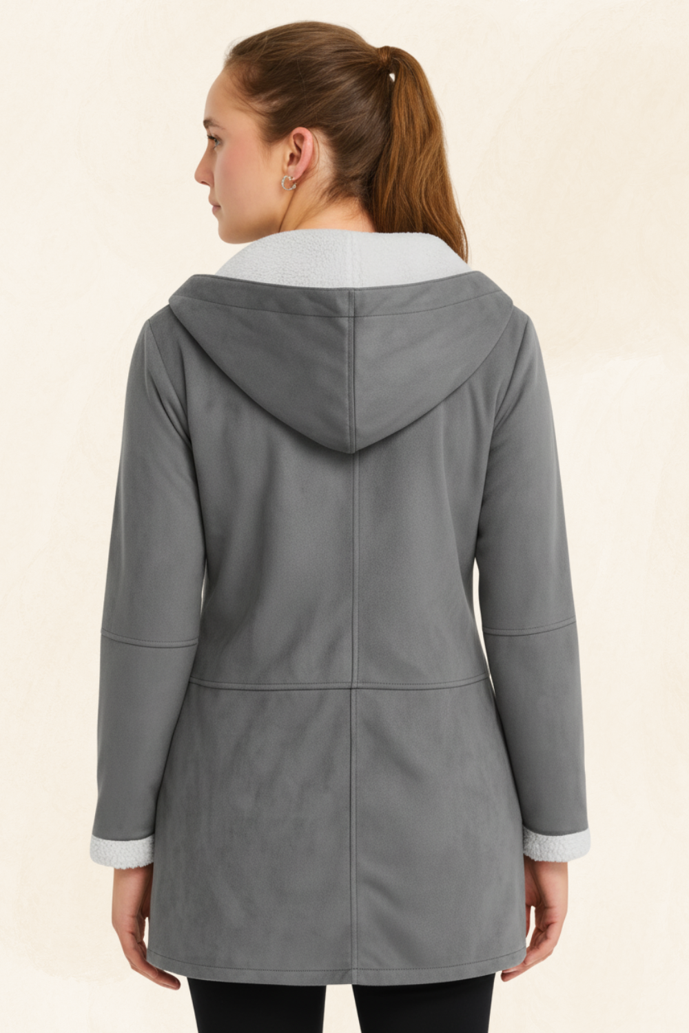 Élodie Claire | Women's Luxe Fleece-Lined Coat