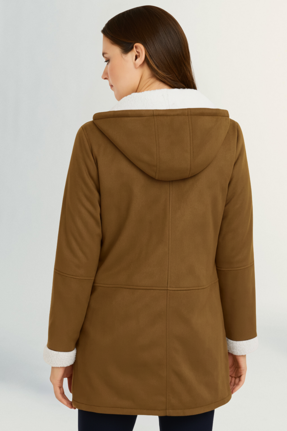 Élodie Claire | Women's Luxe Fleece-Lined Coat