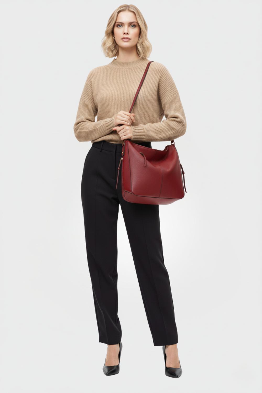 Élodine | Women’s Luxe Signature Leather Tote