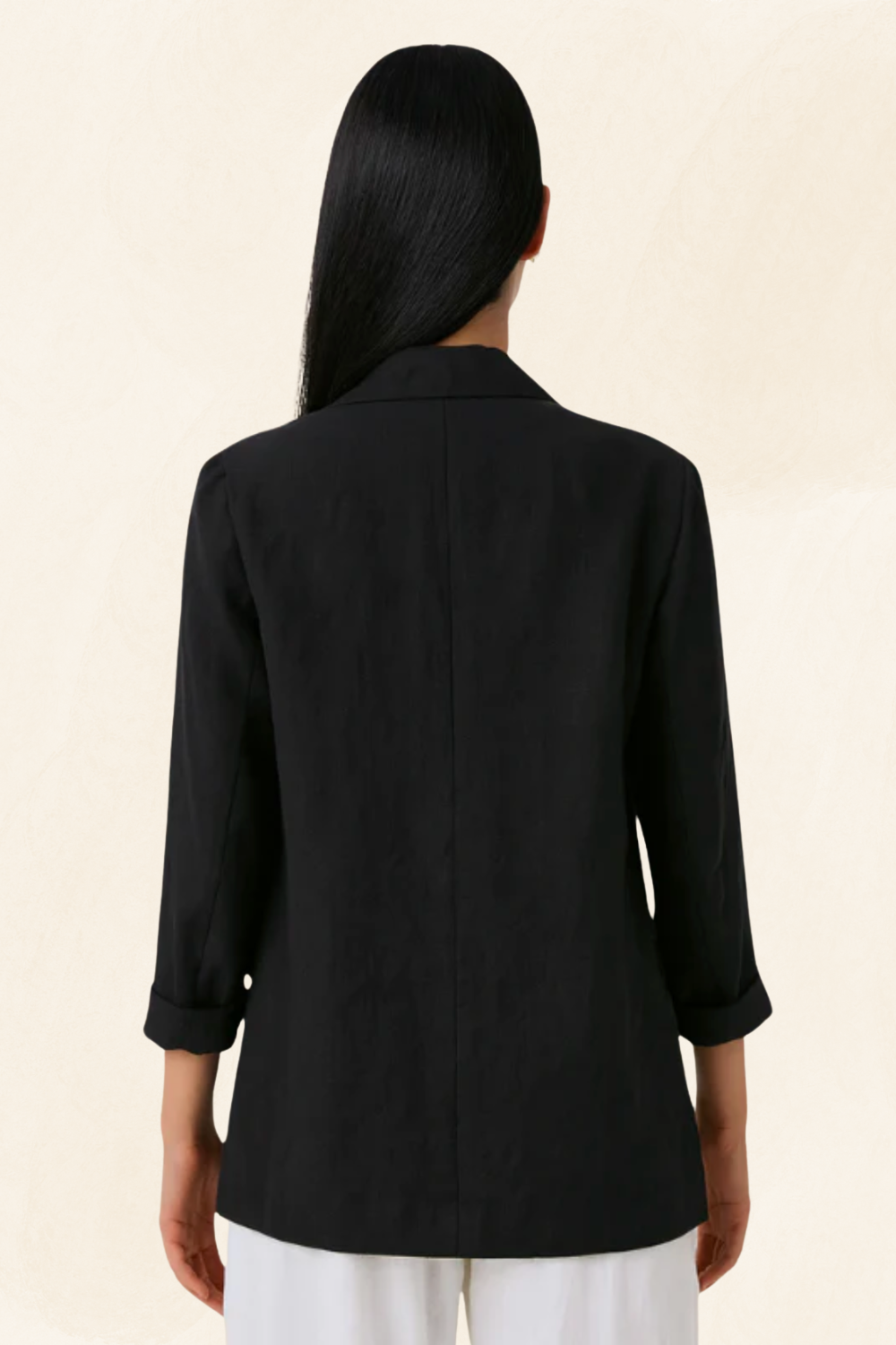 Evelyne | Women’s Luxe Sculpted Velvet Blazer