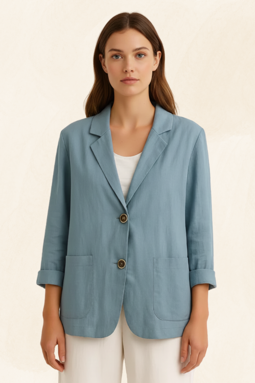 Evelyne | Women’s Luxe Sculpted Velvet Blazer