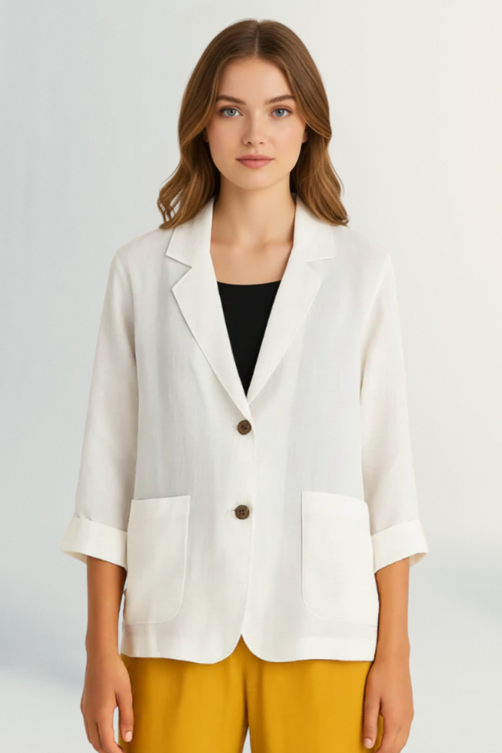 Evelyne | Women’s Luxe Sculpted Velvet Blazer