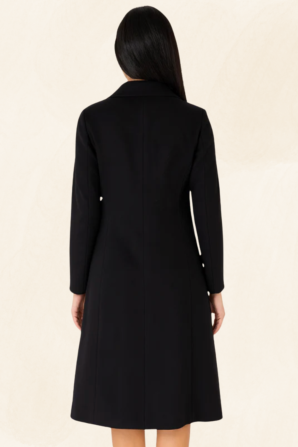 Isolde | Women’s Long Wool-Blend Elegance Coat