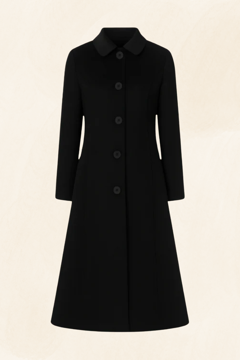Isolde | Women’s Long Wool-Blend Elegance Coat