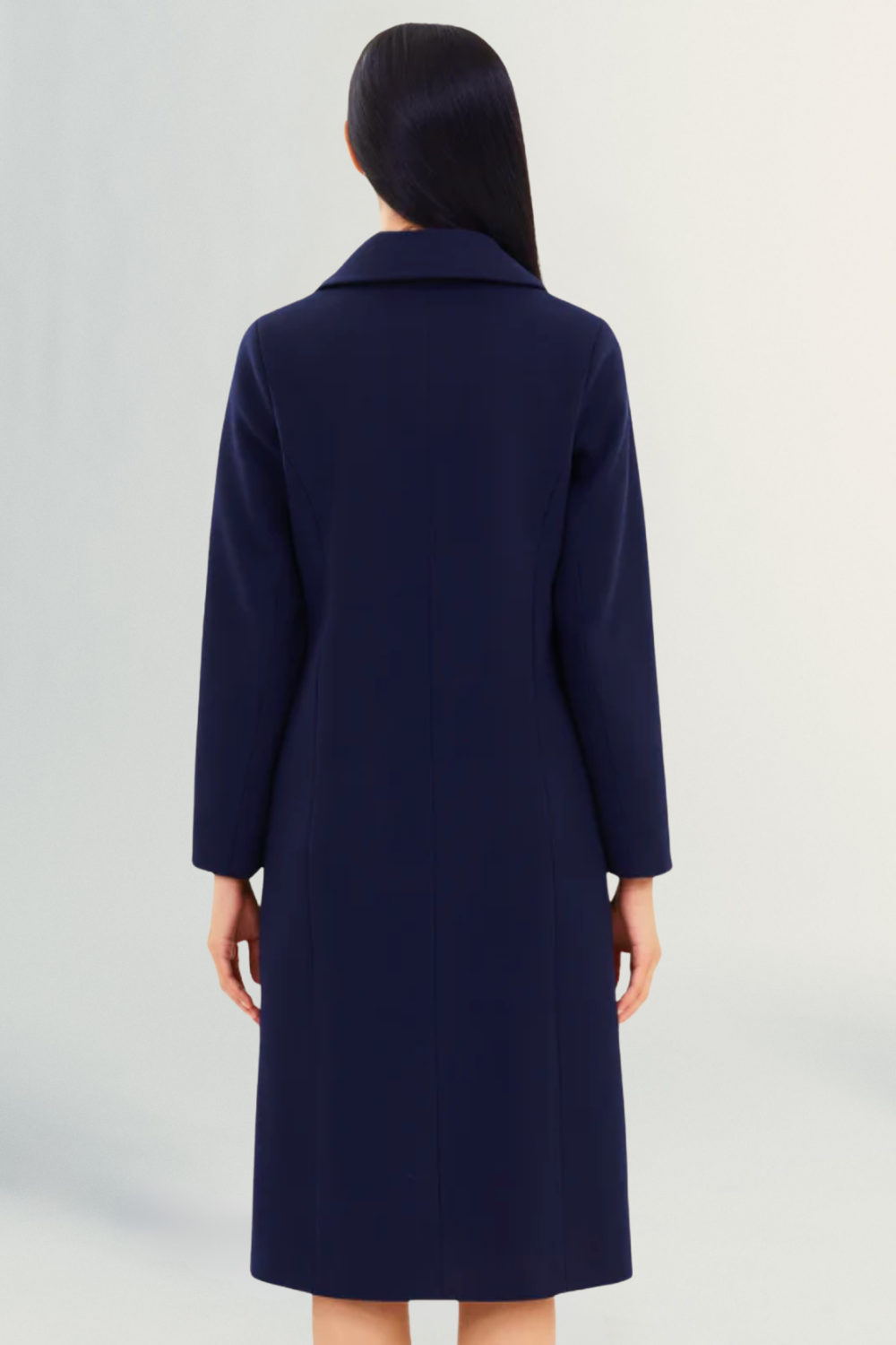 Isolde | Women’s Long Wool-Blend Elegance Coat