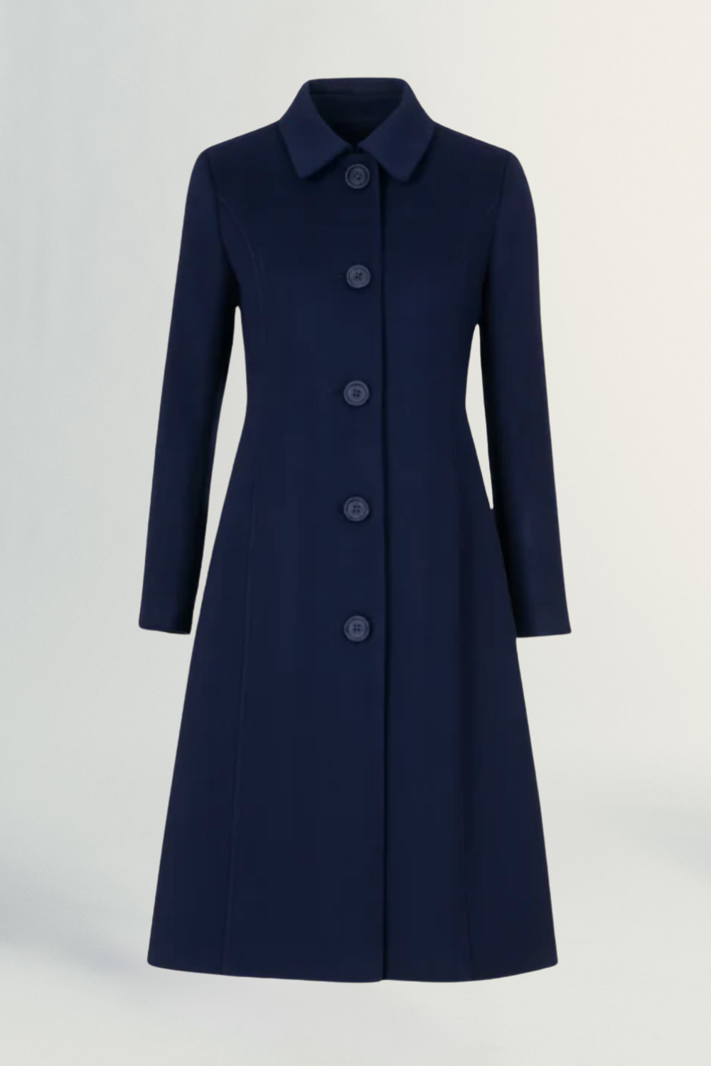 Isolde | Women’s Long Wool-Blend Elegance Coat