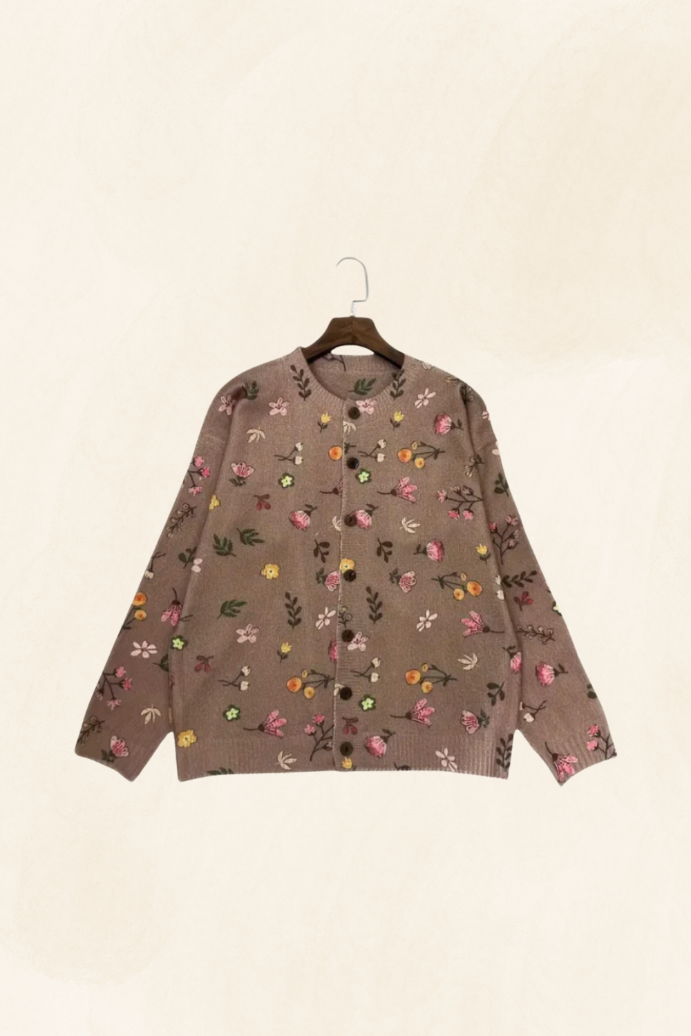 Lucienne | Women’s Floral Knit Cardigan