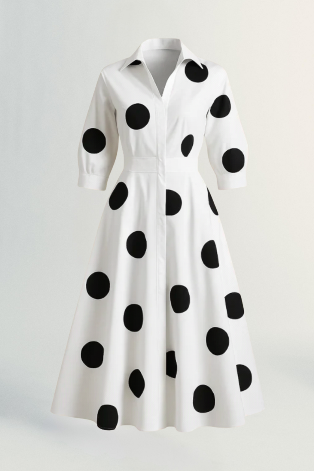 Maëlle | Women’s Elegant Shirt Dress