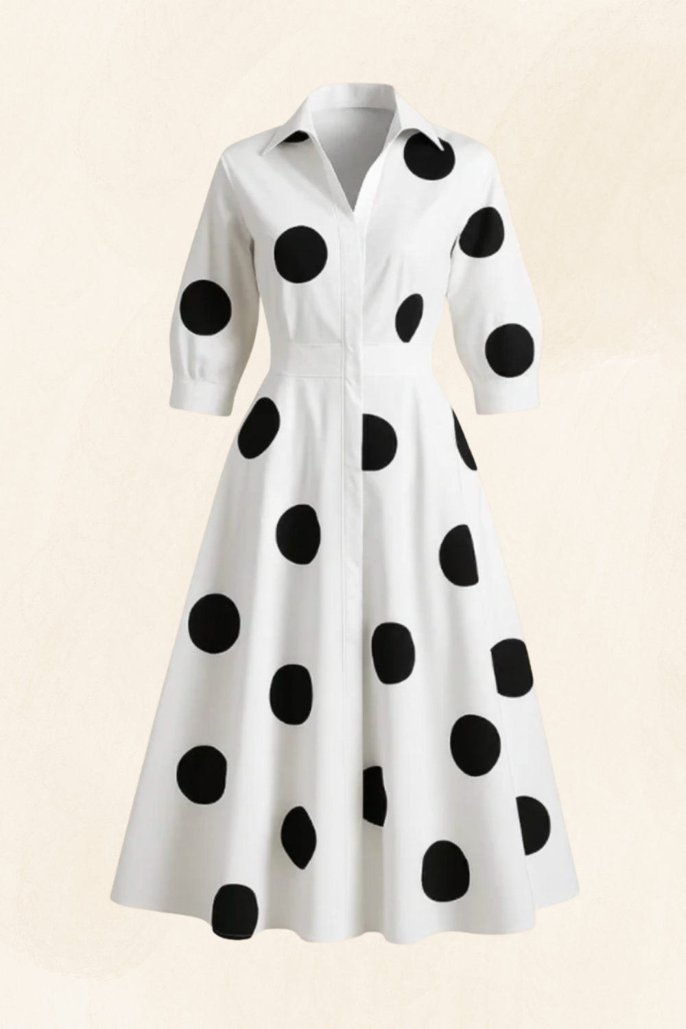 Maëlle | Women’s Elegant Shirt Dress