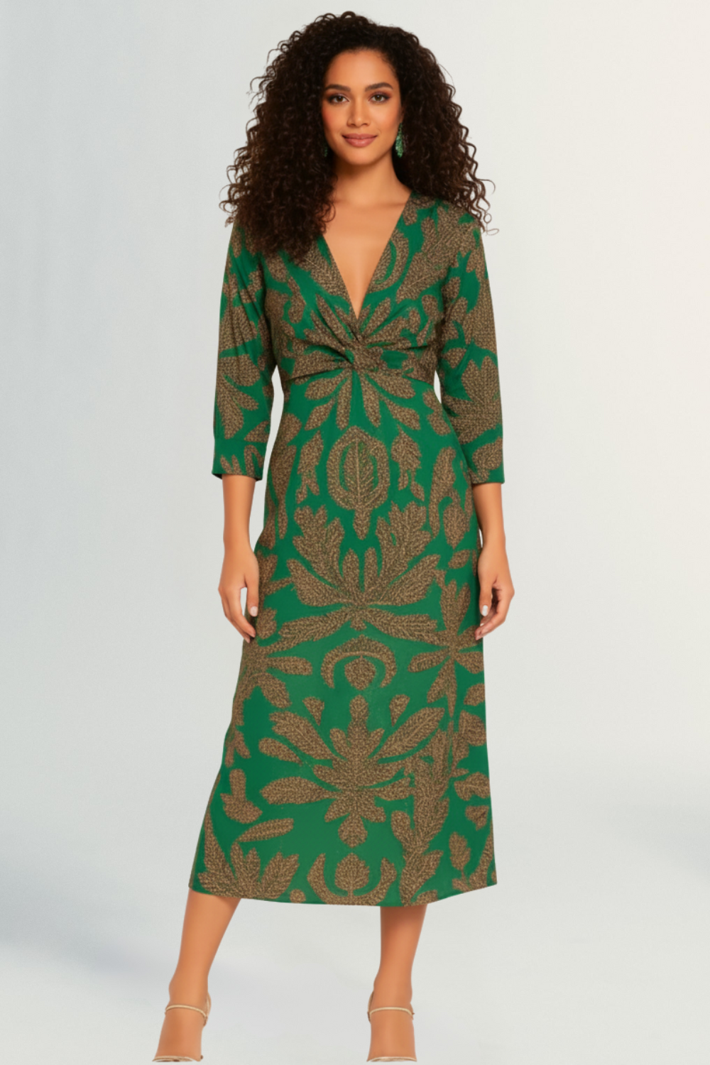 Maëva | Women’s Boho Midi Wrap Dress
