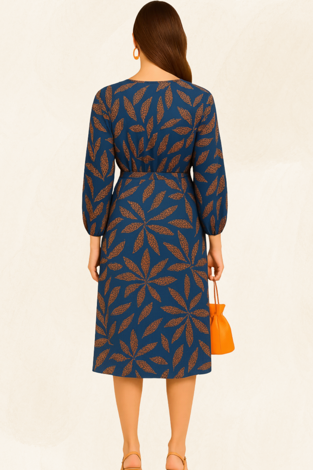 Maëva | Women’s Boho Midi Wrap Dress