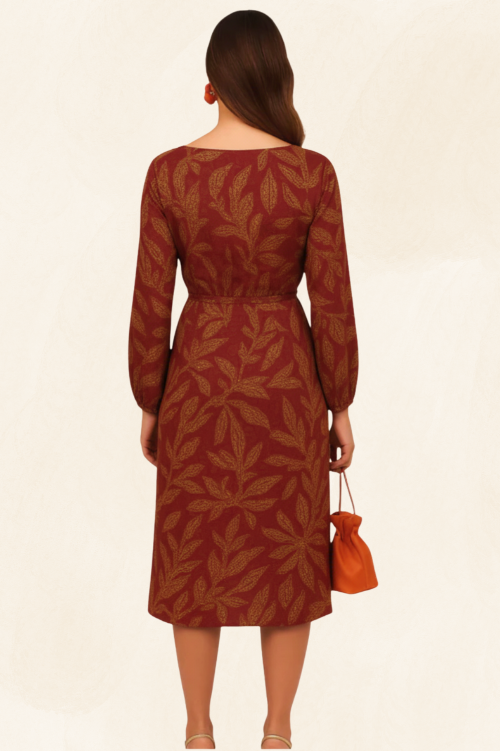 Maëva | Women’s Boho Midi Wrap Dress