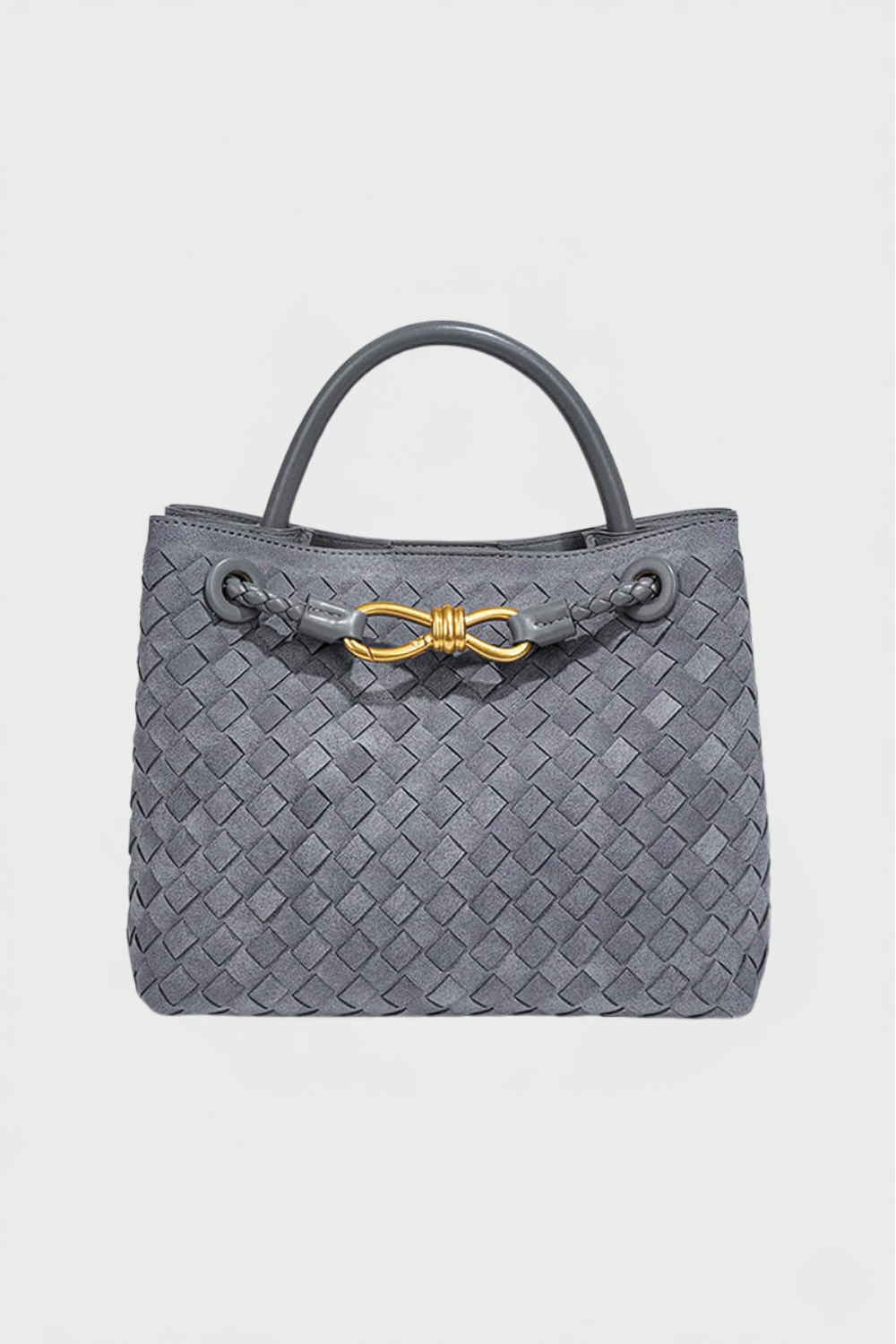 Odette | Women’s Braided Suede Shoulder Bag