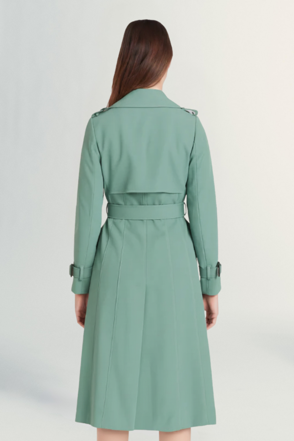 Parisienne Muse | Women's Luxe Tailored Trench Coat