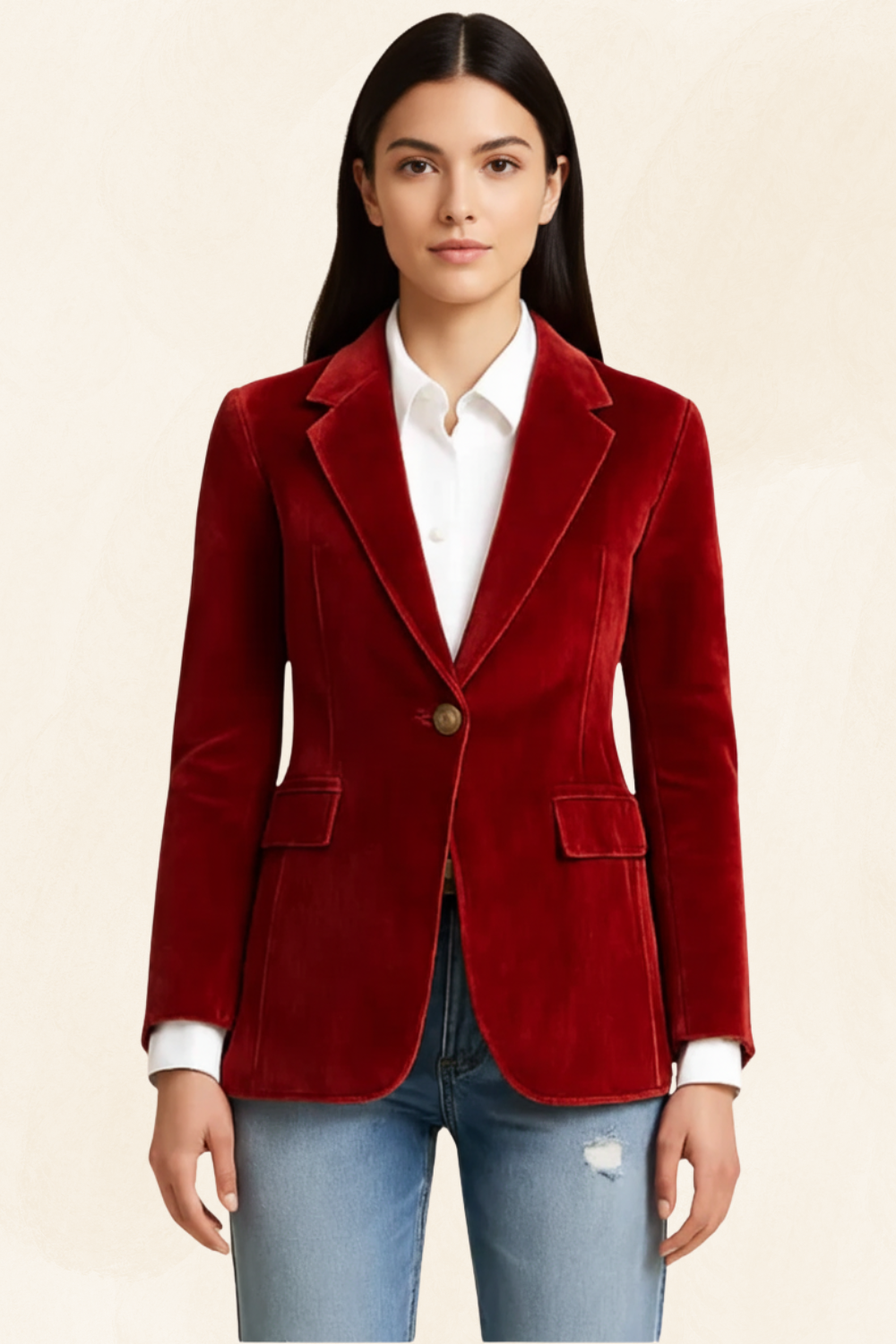 Vivienne | Women’s Velvet Signature Blazer