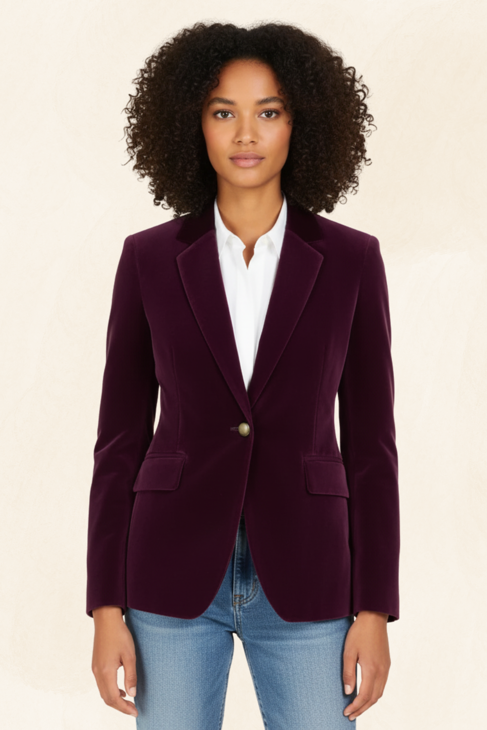 Vivienne | Women’s Velvet Signature Blazer