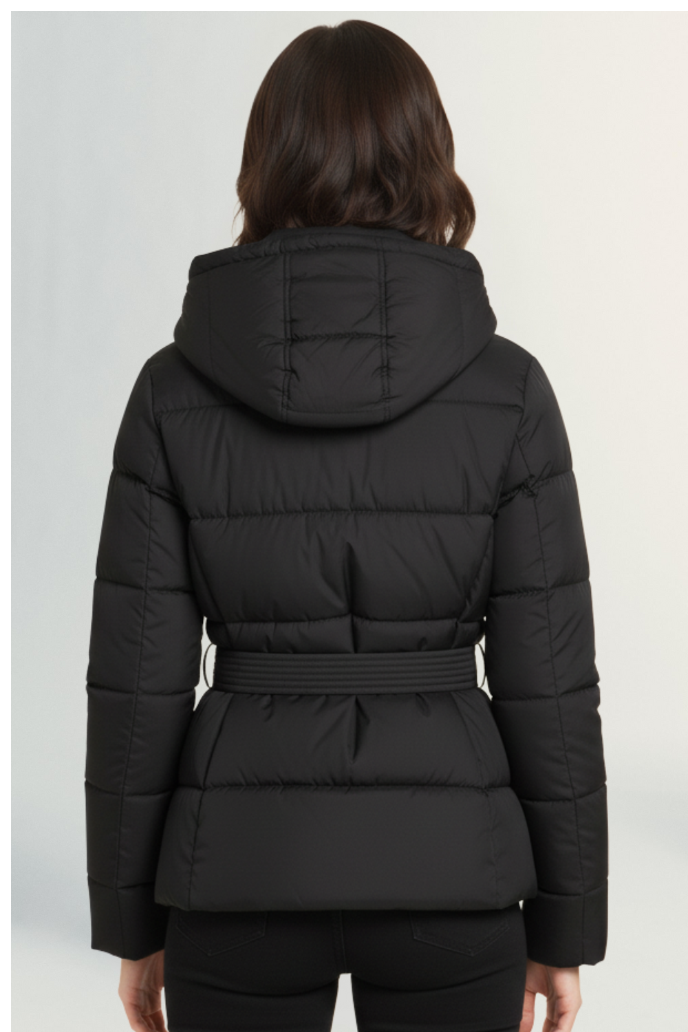 Aurelie | Women’s Quilted Belted Puffer Coat