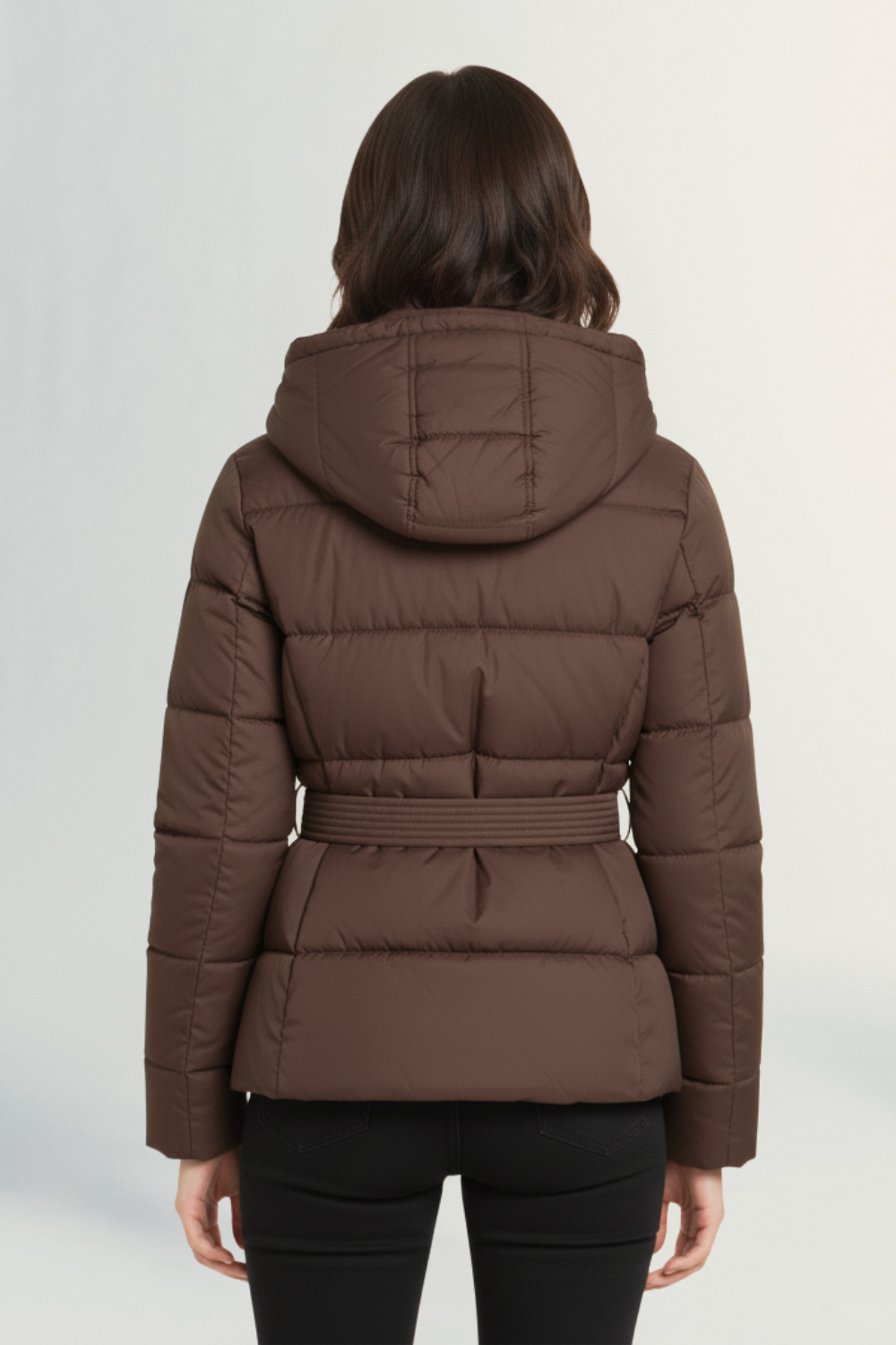 Aurelie | Women’s Quilted Belted Puffer Coat