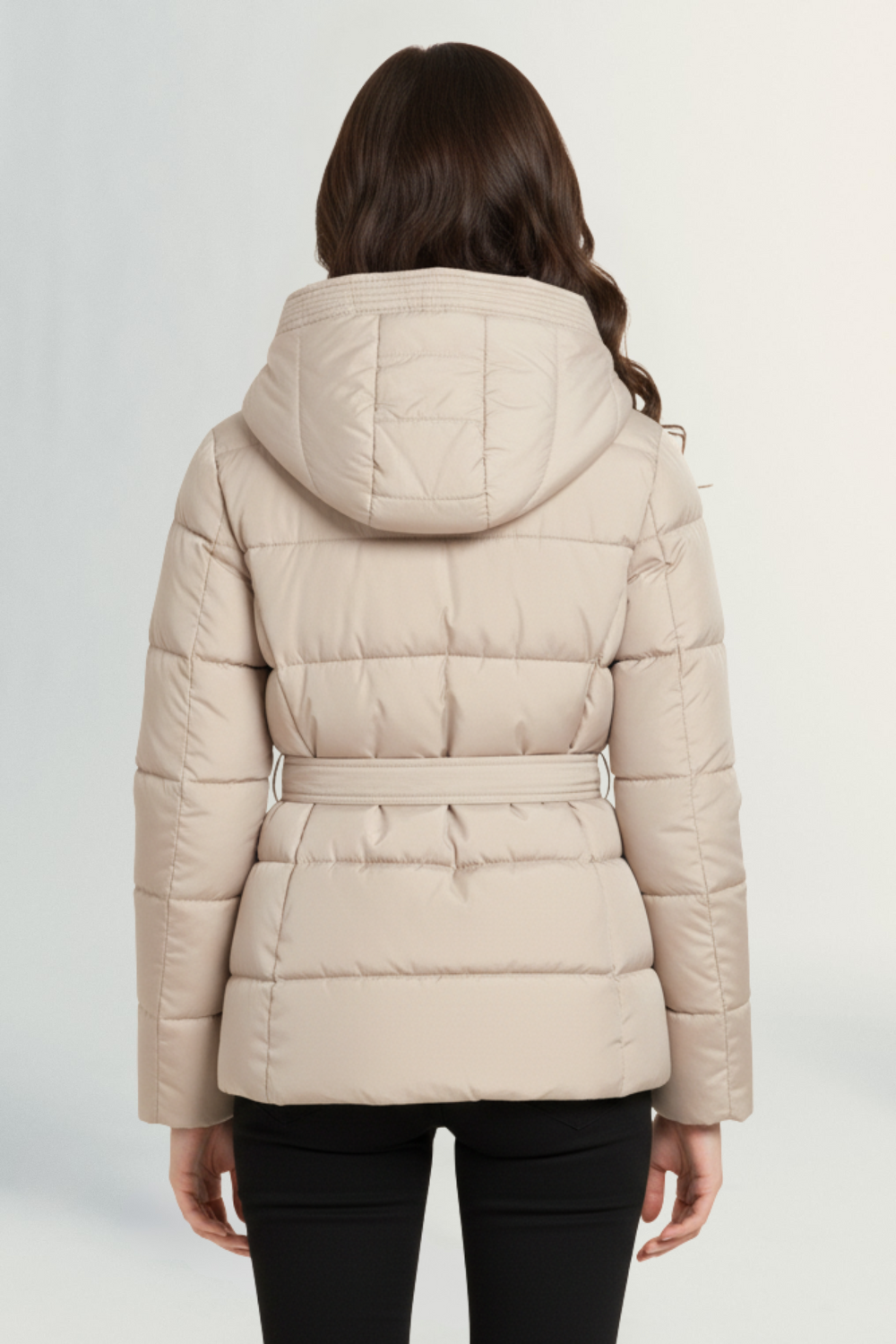 Aurelie | Women’s Quilted Belted Puffer Coat