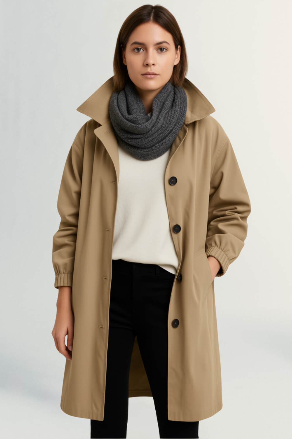 Camden Grace | Women's Modern Essential Trench Coat