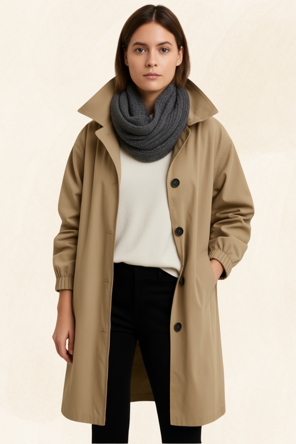 Camden Grace | Women's Modern Essential Trench Coat