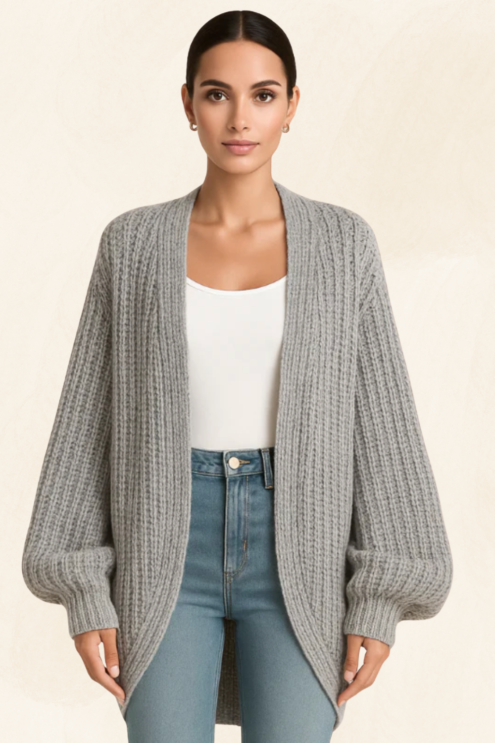 Cléa | Women’s Oversized Knit Cardigan