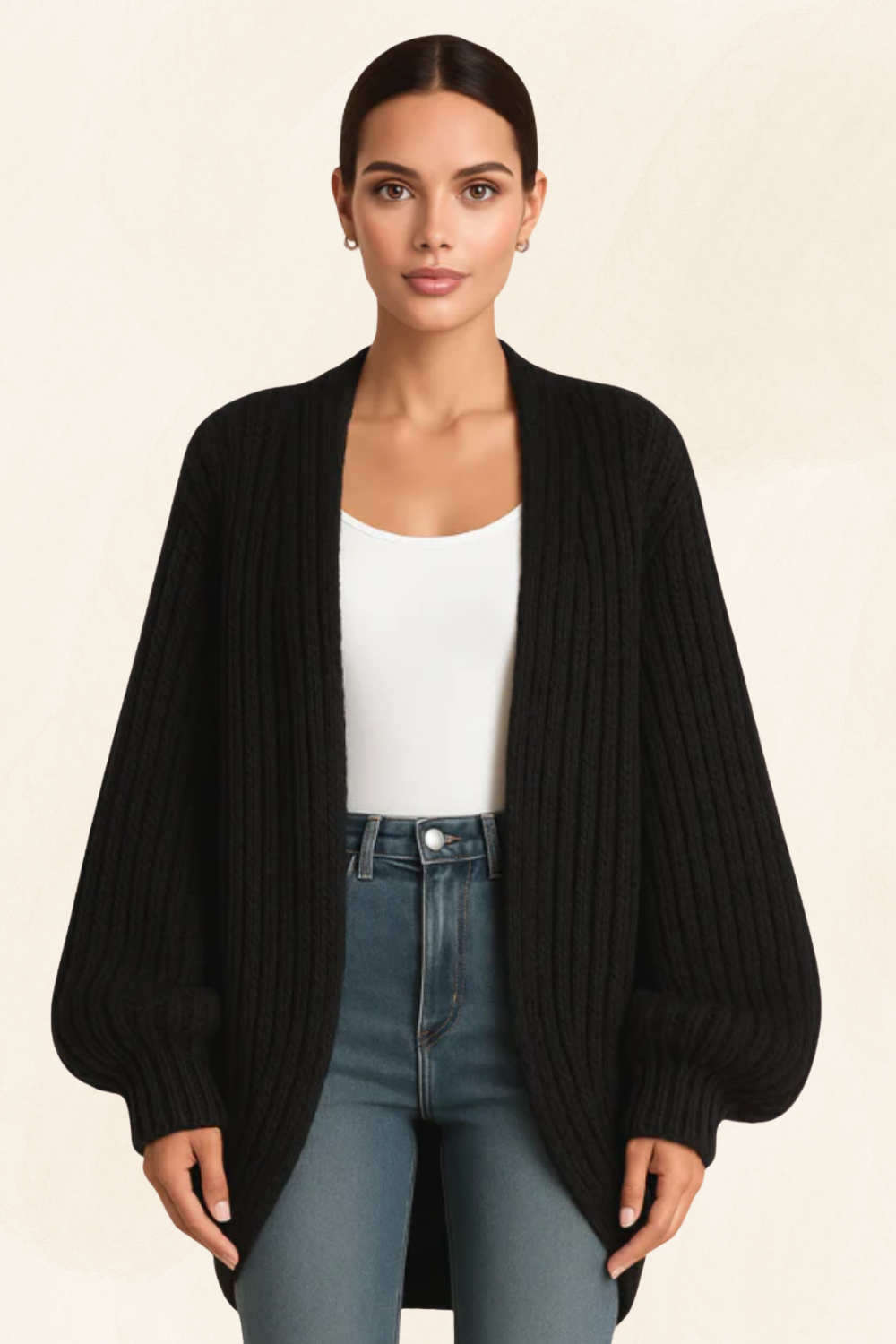 Cléa | Women’s Oversized Knit Cardigan