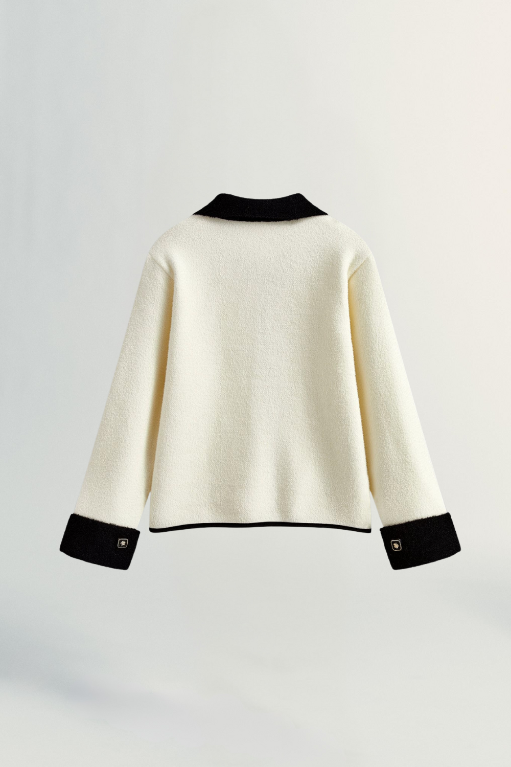 Clémence | Women’s Contrast-Trim Bouclé Blazer