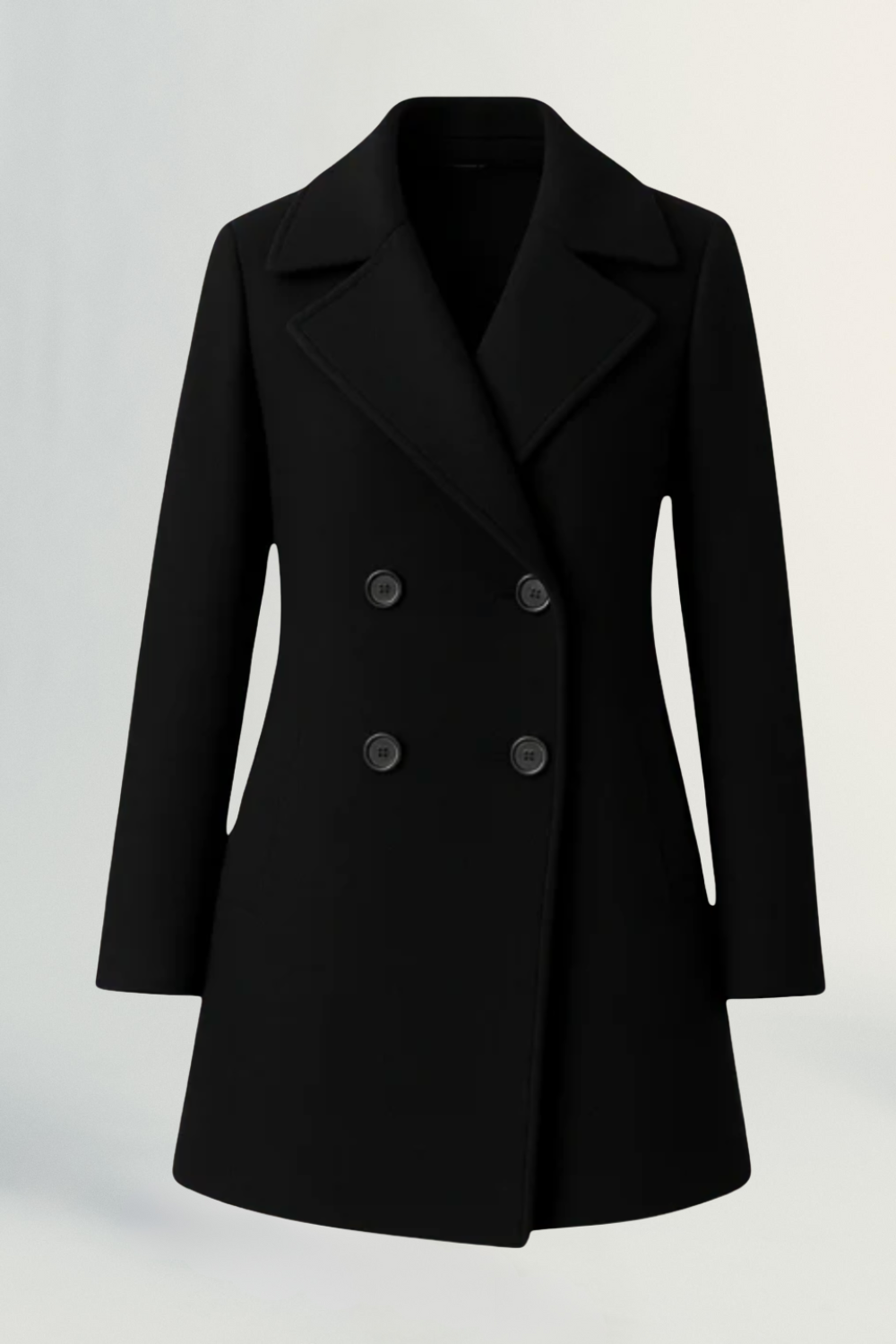 Éliane | Women’s Tailored Wool Long Coat
