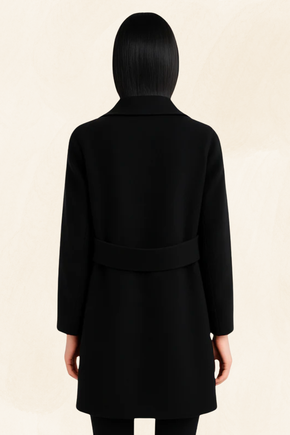 Éliane | Women’s Tailored Wool Long Coat